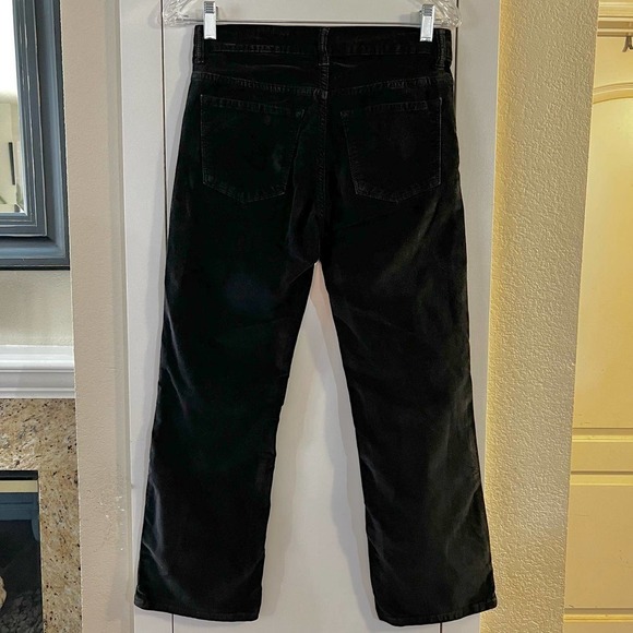 ALLSAINTS Heidi Cropped Velvet Pants Size 28 - Picture 2 of 5